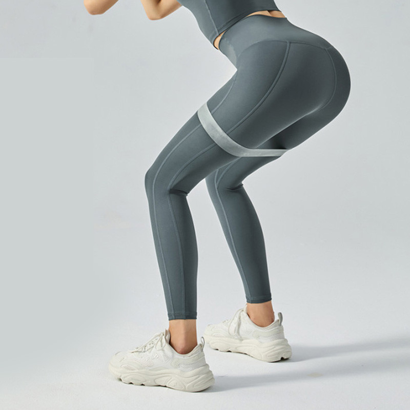 High Quality Naked Yoga Pants Double-sided Brushed Hip Lifting Fitness Leggings
